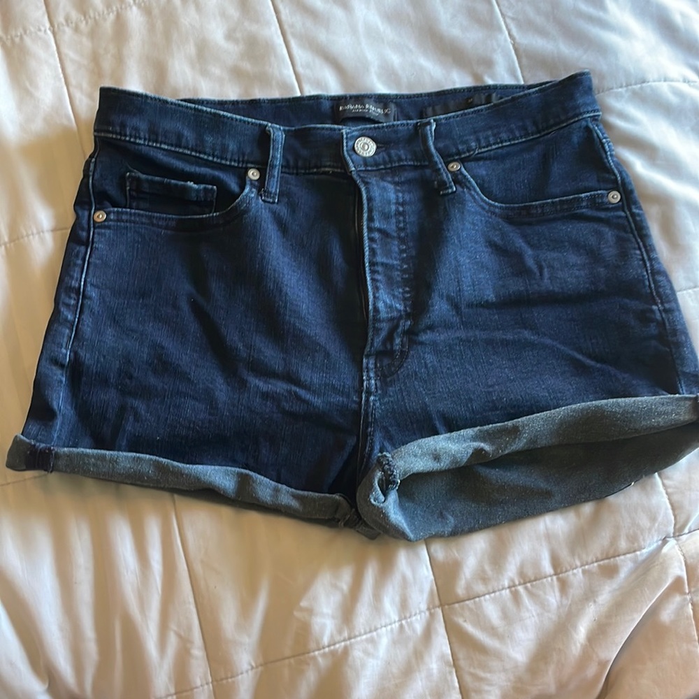 Banana Republic Navy Blue Jean Shorts